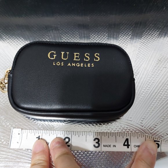 Guess Los Angeles Mini Keychain Clip Case Pouch Small 2 COLORS TO CHOOSE FROM - Picture 5 of 12